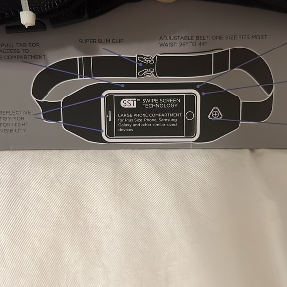 Stayfit+ expandable waist pack - Picture 5 of 5